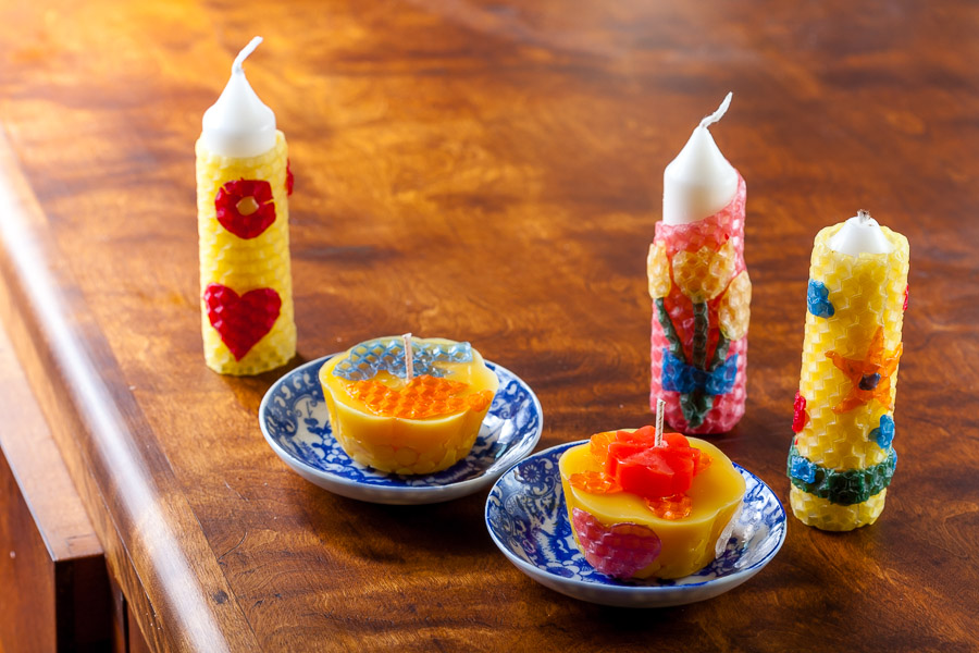 Mesilasvaha Küünlad