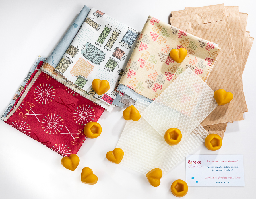 Handicraft shop Orrreke's workshops | Set of 12 beeswax kits