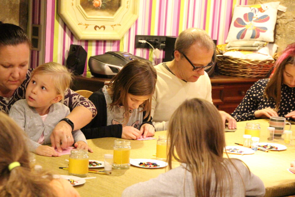 A birthday party in the workshop | Crafting together is fun