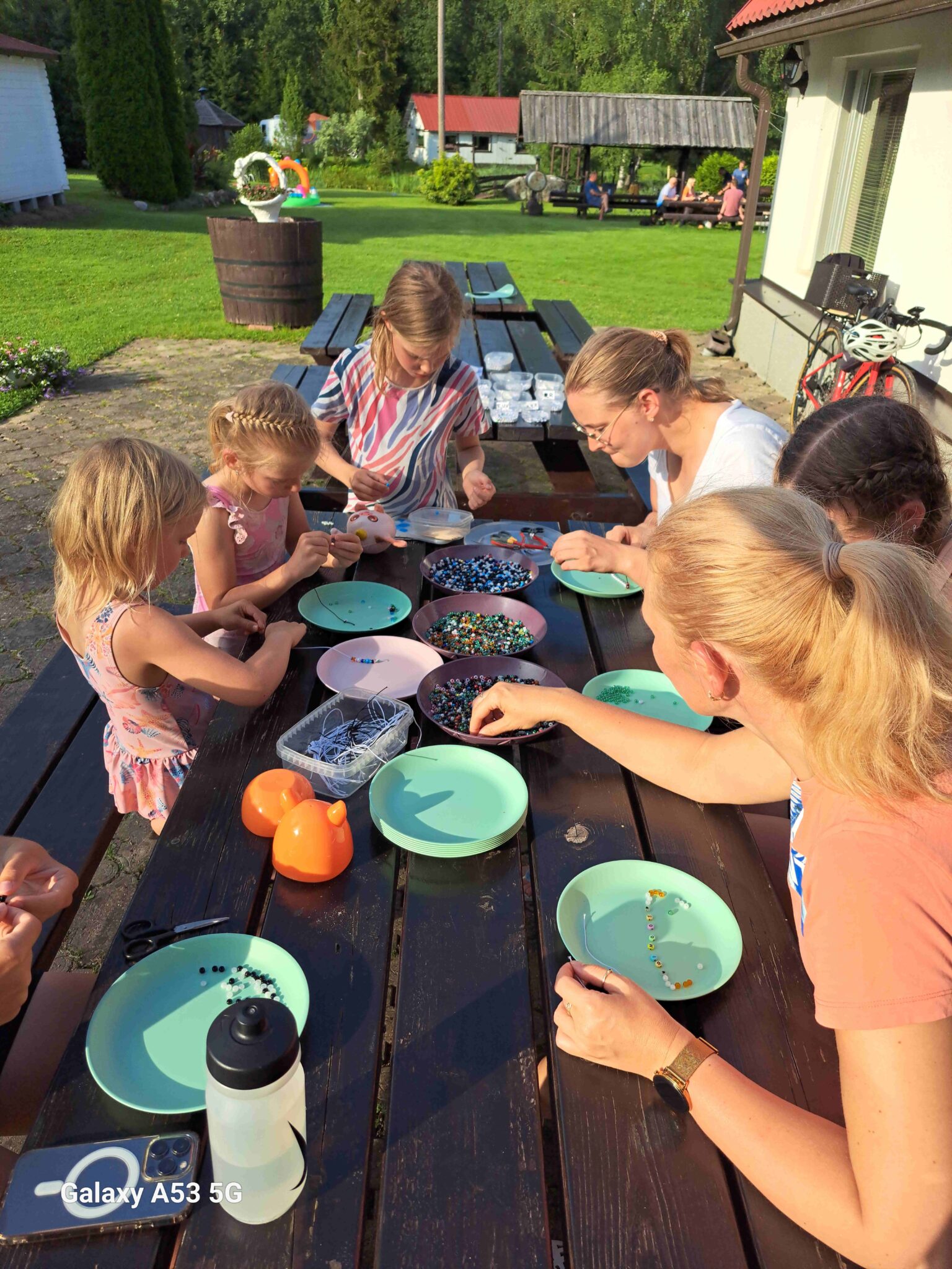 tähepärlite tegemine koos lastega