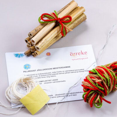 Jõulukrooni meisterdamise komplekt